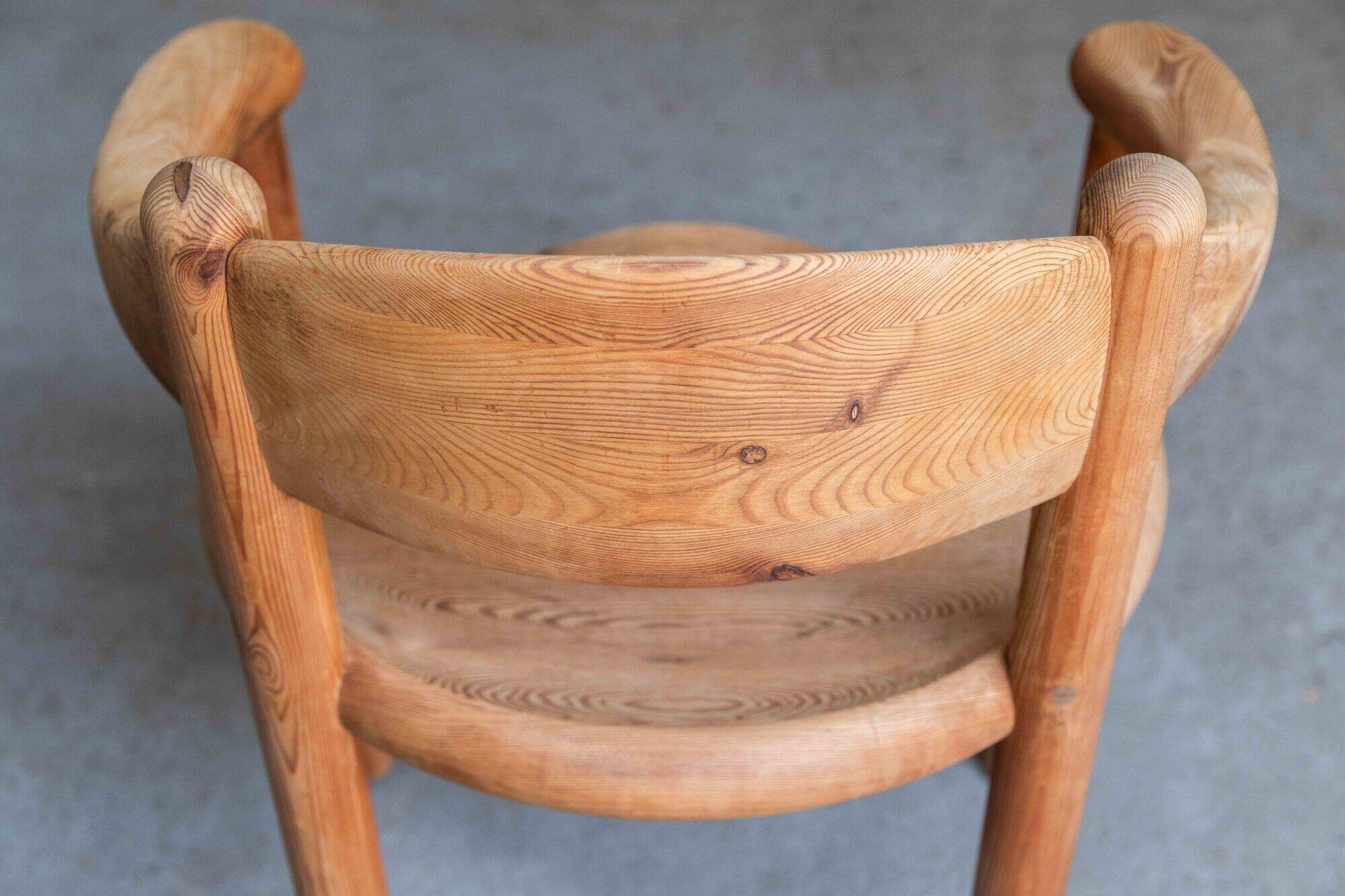 Set of 3 dining chairs by Rainer Daumiller