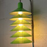 Very rare green Danish design Tip Top wall light by Jorgen Gammelgaard