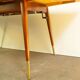 Height-adjustable coffee table, maple, beech, vintage from the 50s