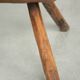 Tabouret/table d'appoint anglais antique unique du XVIIe siècle