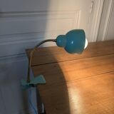 Vintage clip-on casserole lamp