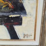 Tableau huile sur toile nature morte en 2001 par Serge GRIGGIO