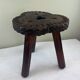 Brutalist tripod stool