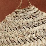Doum ball pendant light with fringes