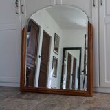 Bevelled grand mirror, Art Deco style, 1950s