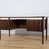 Mid-Century Freestanding Rosewood Desk, Denmark, 1960s