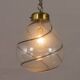 Italian mid-century Murano glass pendant lamp 1970s