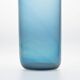 Cylindrical vase in light blue glass by Claude Morin, circa 1975