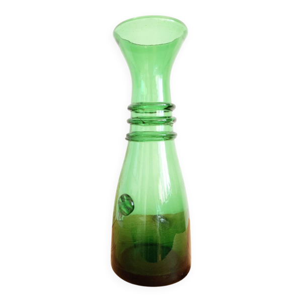 Carafe en verre vintage
