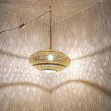 Moroccan brass pendant light