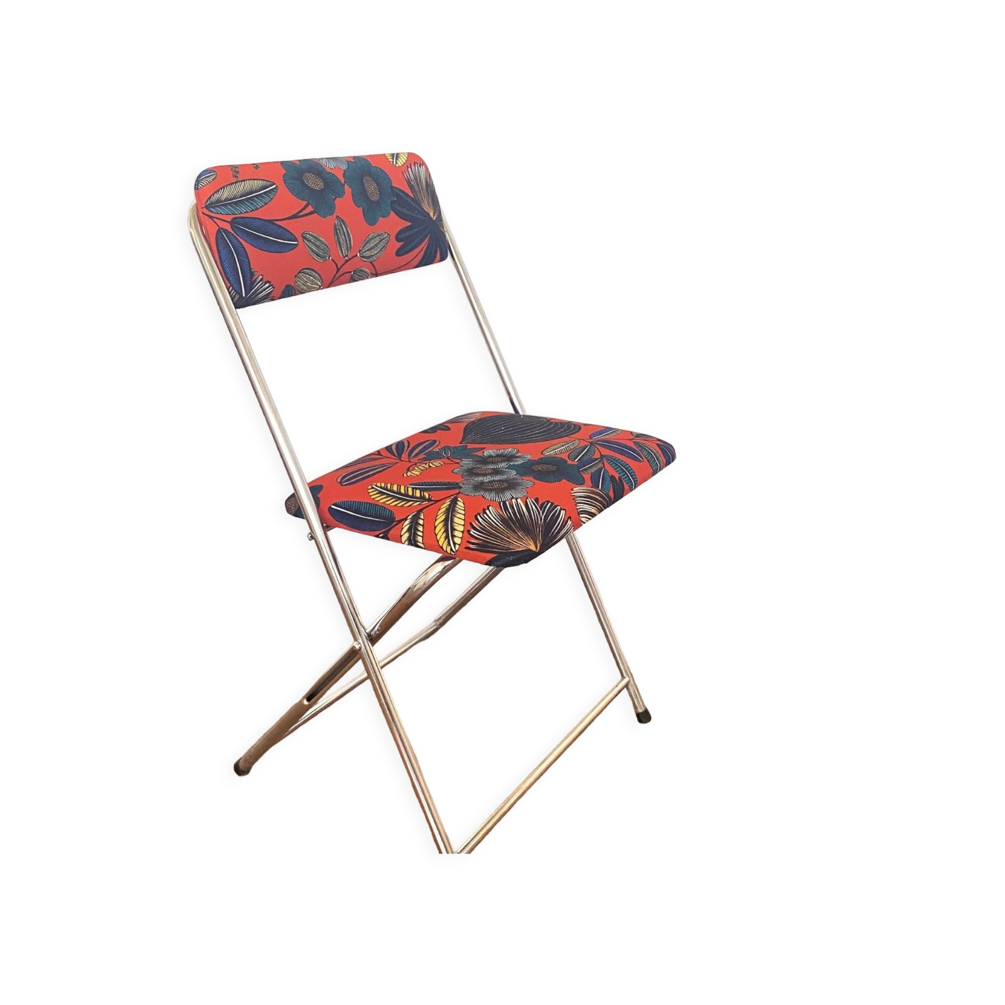 Vintage upcycling folding chair