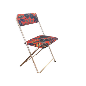 Vintage upcycling folding chair