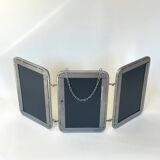 Vintage barber tryptic mirror