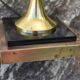 Maison Rougier vintage palm-shaped lamp from the 1970s to 1980s