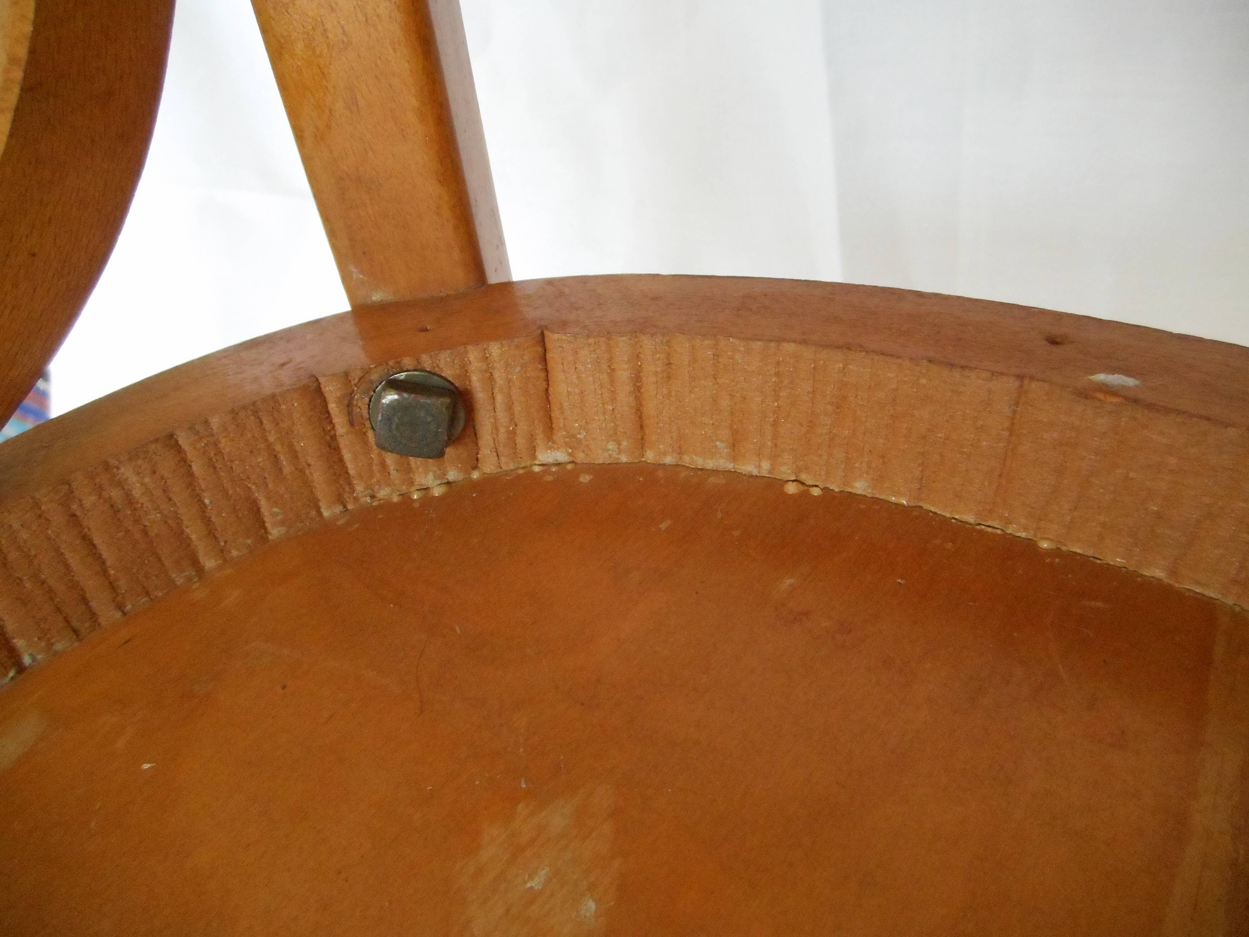 Chaise enfant Baumann signée
