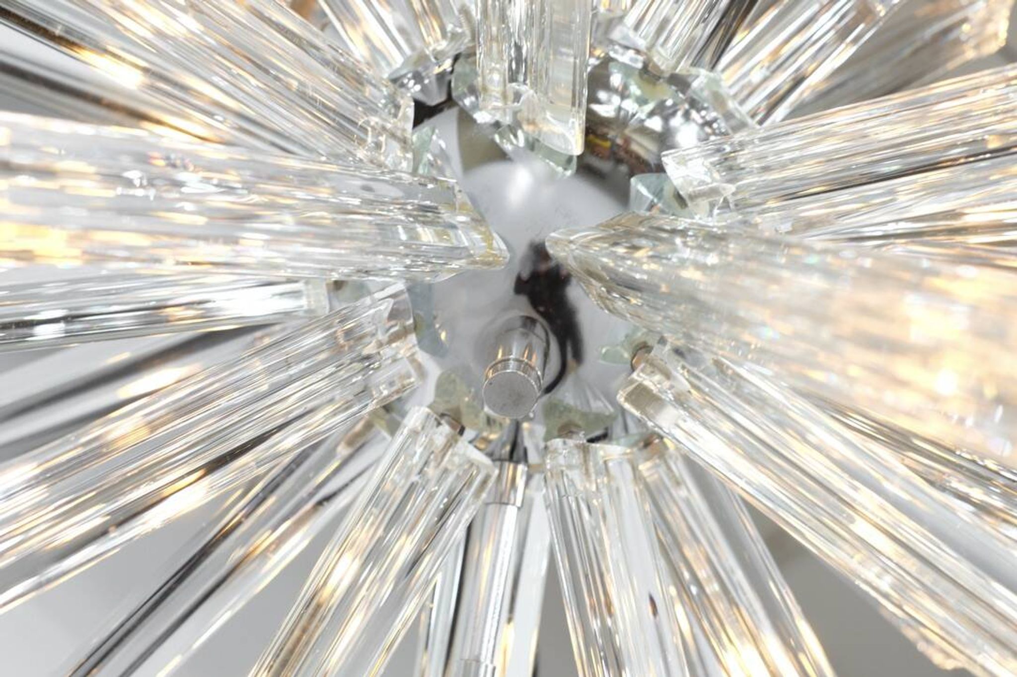Murano glass Sputnik pendant light, Italy.