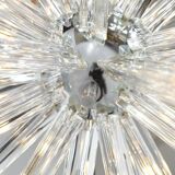 Suspension Sputnik en verre de Murano, Italie.