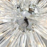 Murano glass Sputnik pendant light, Italy.