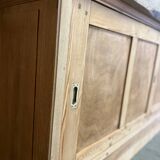 Workbench with sliding doors