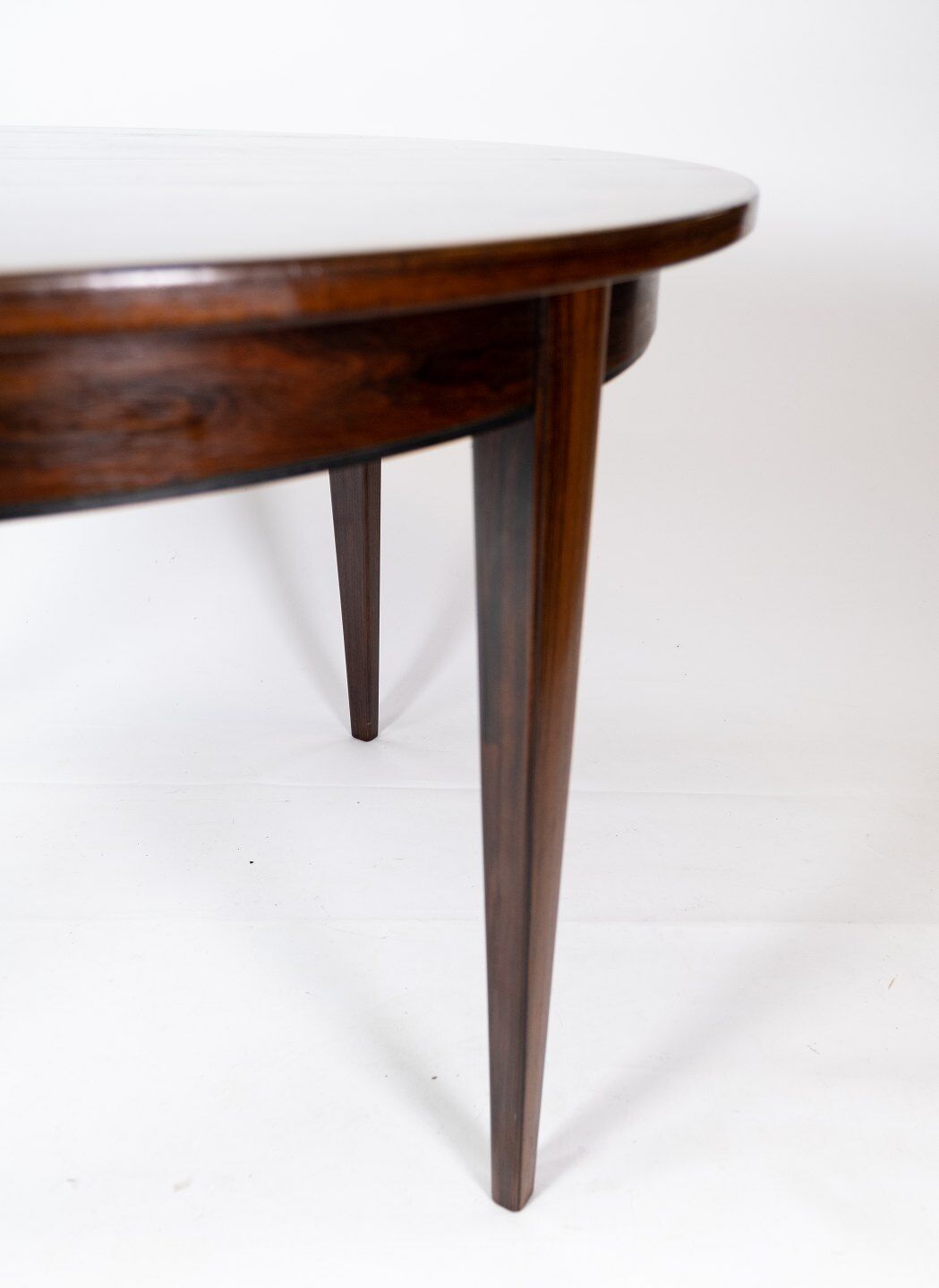 Dining table in rosewood designed by Omann Junior from the 1960s.