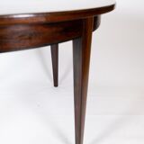 Dining table in rosewood designed by Omann Junior from the 1960s.