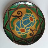 Set of 2 Ferney-Voltaire ceramic plates