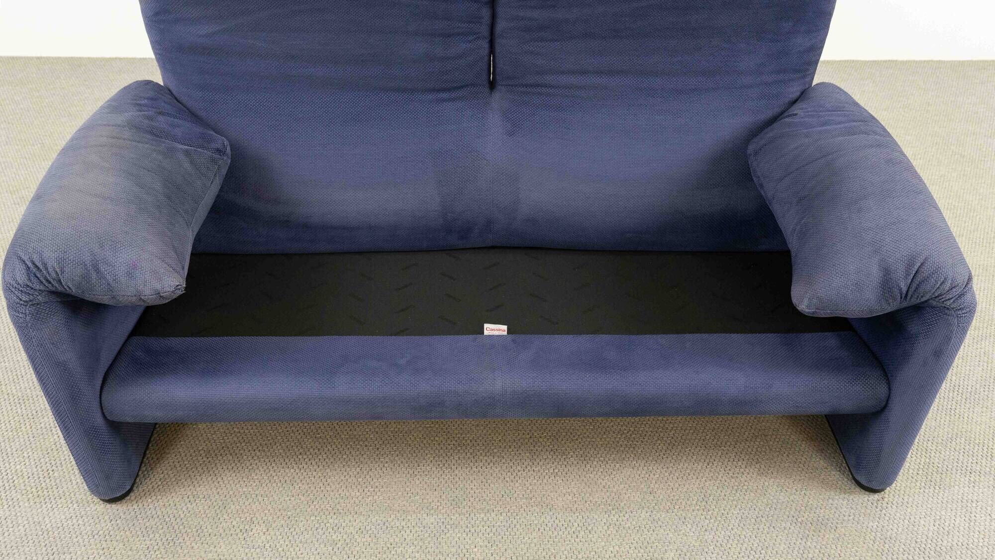 Cassina Maralunga 2-Seat Sofa by Vico Magistretti