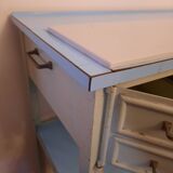 1950s dentist console cabinet