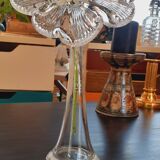 Soliflore vase in blown glass Italian design signed IVV