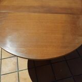 Vintage Scandinavian smorrebrod flip-up coffee table with system