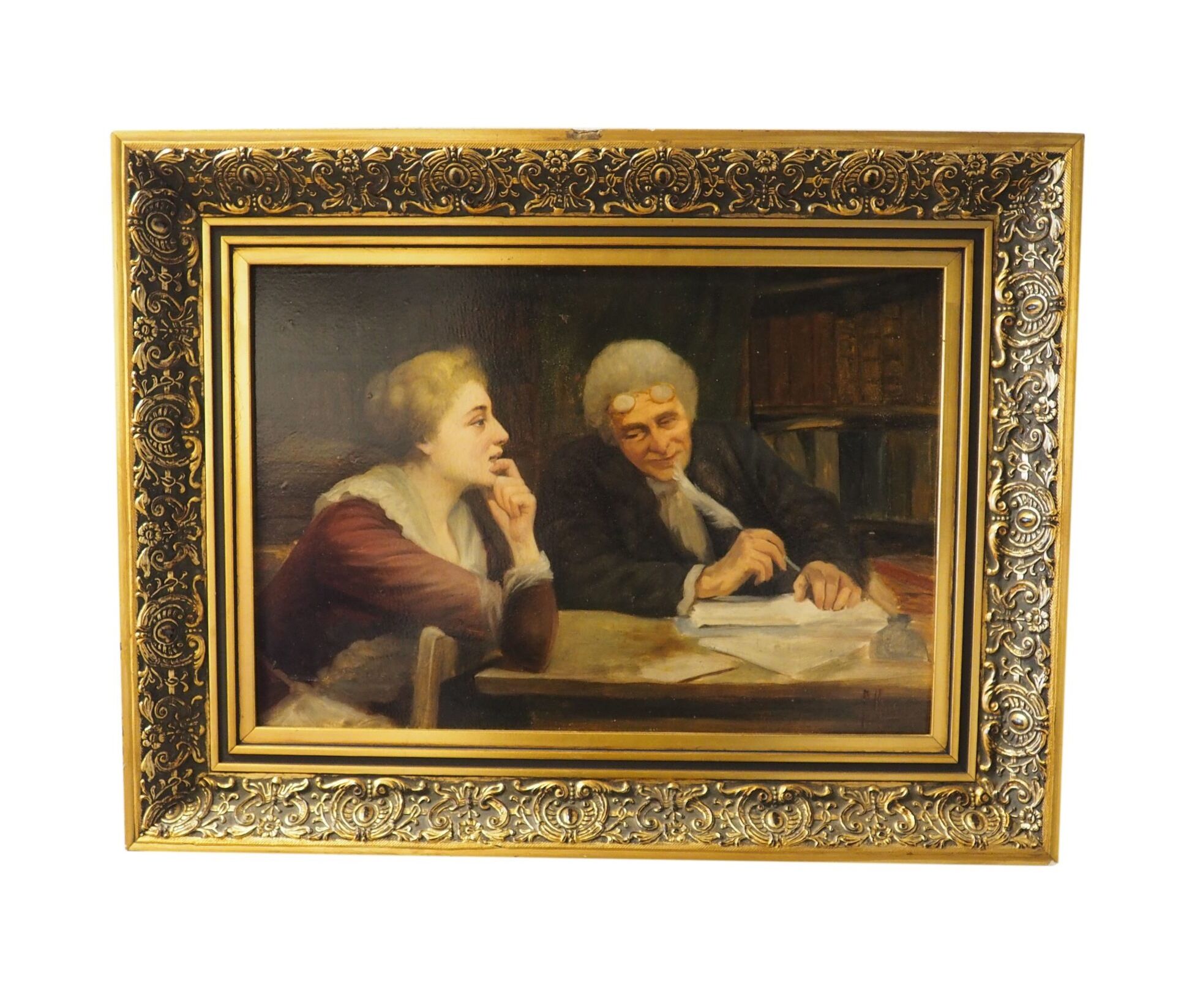 August Hermann Knoop "The prenuptial agreement"