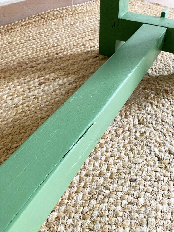 Banc ancien en bois massif
