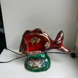 Lampe poisson Vallauris années 70