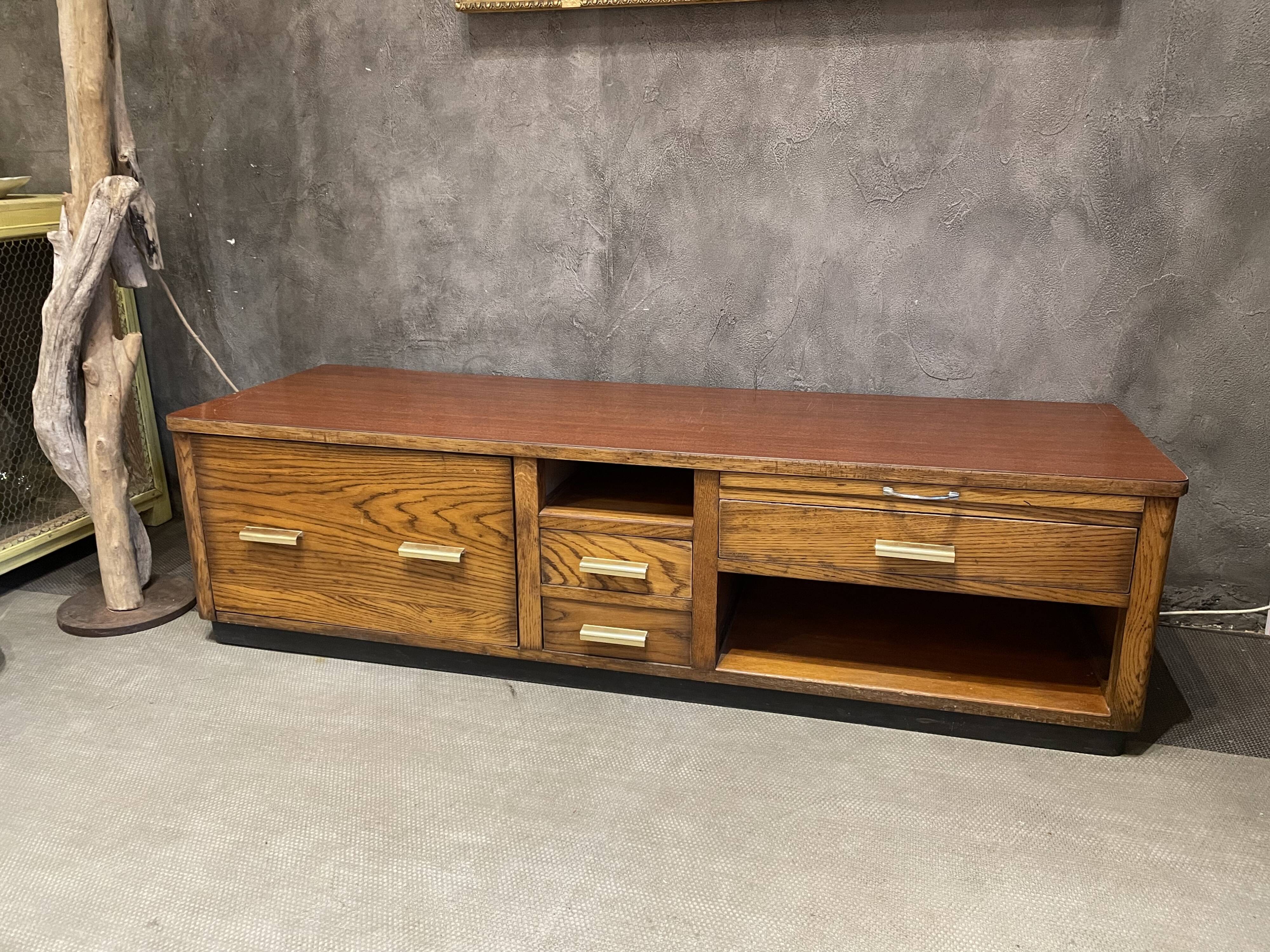Vintage Formica low cabinet