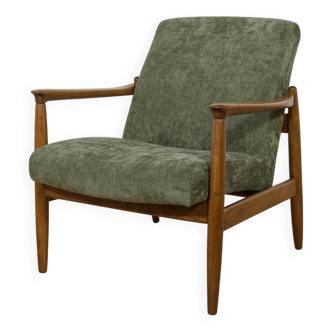 Mid-Century GFM-64 Armchair by Edmund Homa for Gościcińskie Furniture Factory, Poland