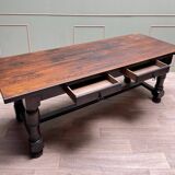 Table de monastère en chêne de style Louis XIII