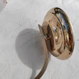 Pair of wall sconces with floral lampshades