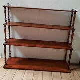 Mahogany wall shelf