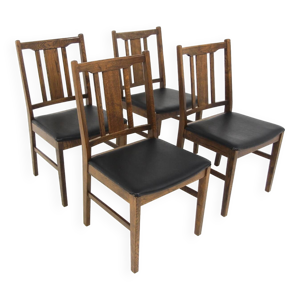 Set de 4 chaises scandinave
