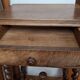 Side table, Louis XIII style console in walnut.