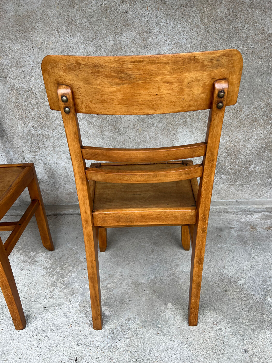 2 vintage bistro chairs