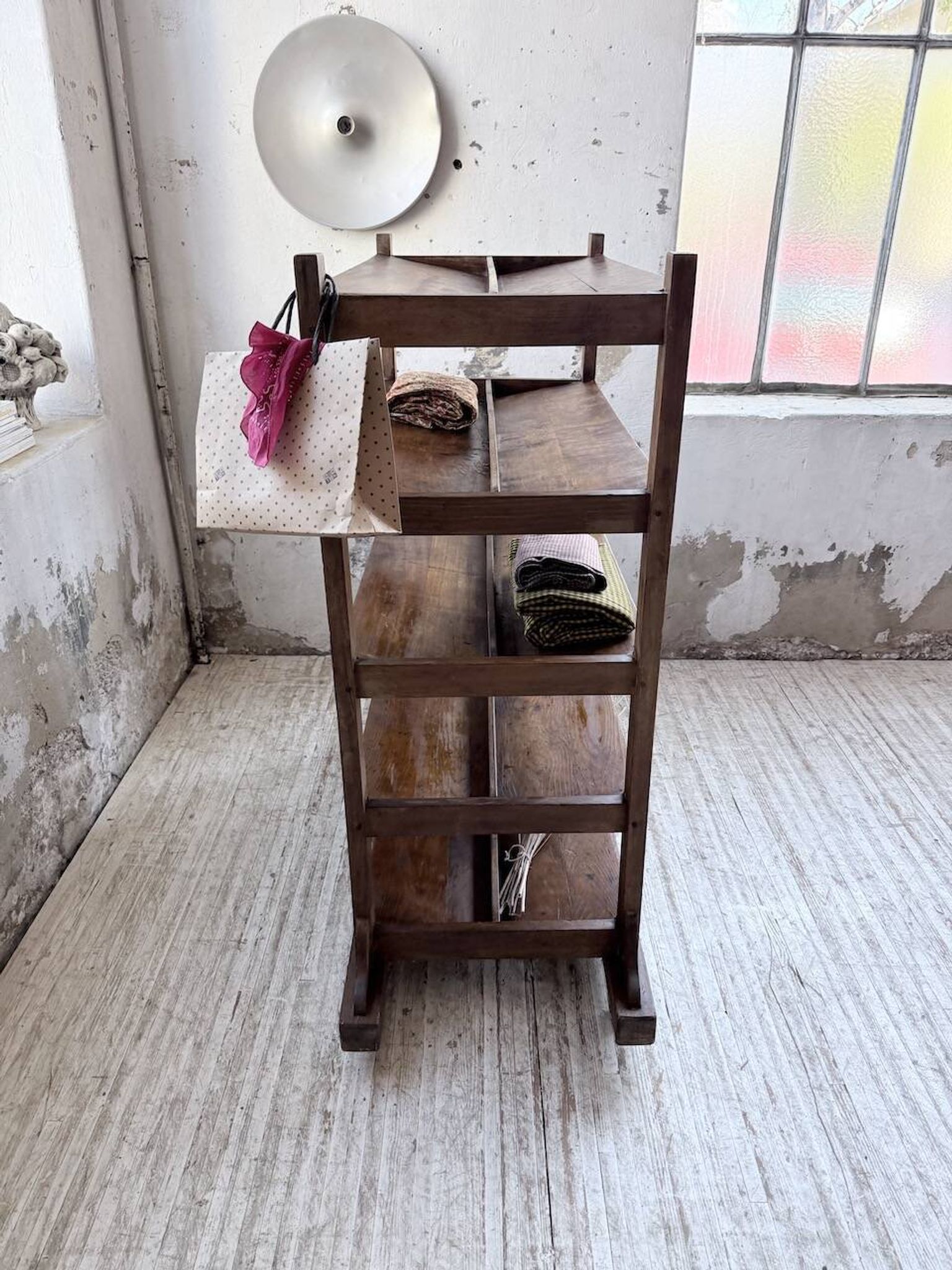 Old bakery shelf from the 1950s.