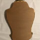 Carved wood mirror 50x39cm