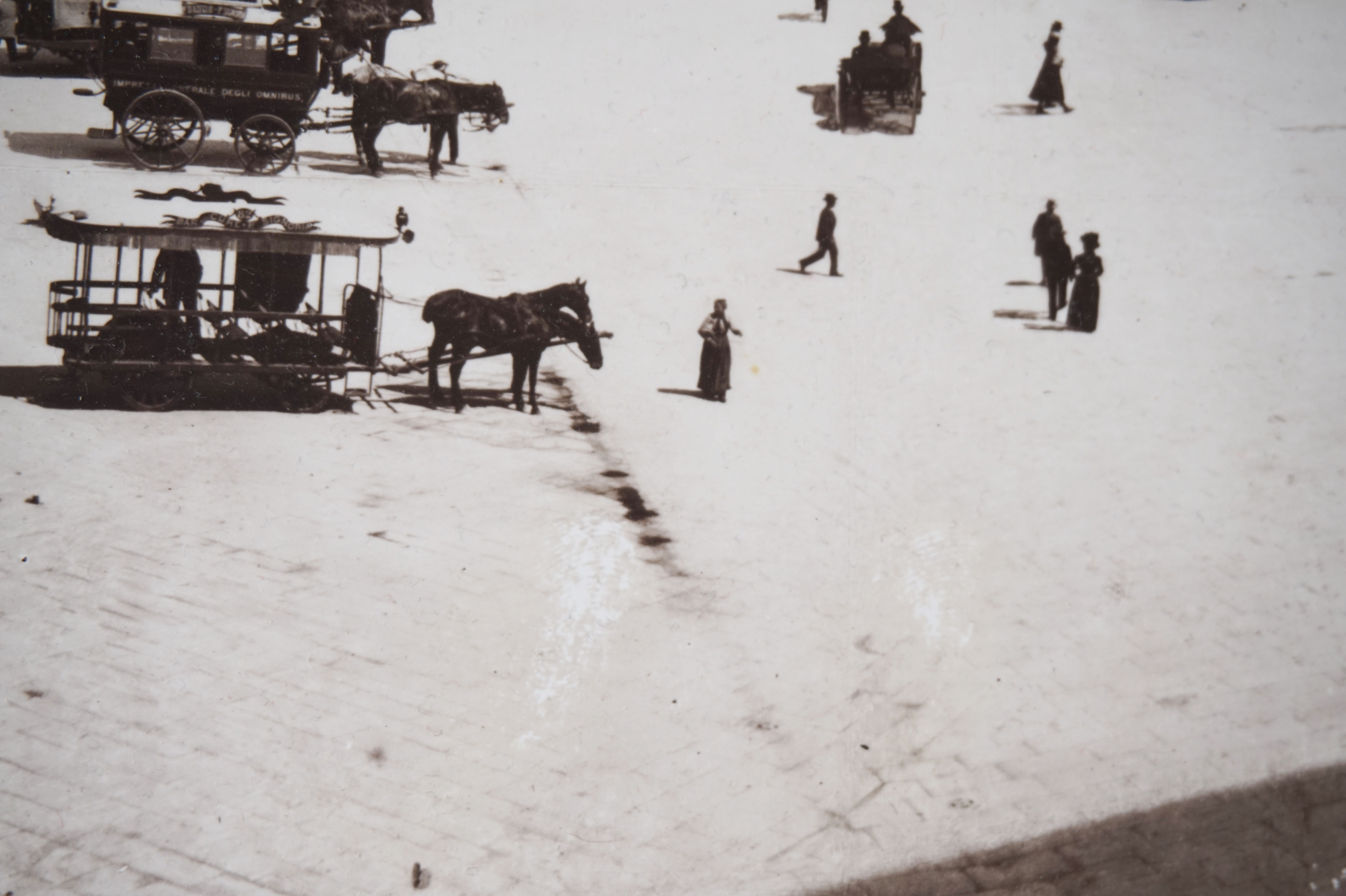 Photograph on wood panel - Florence Italy