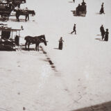 Photograph on wood panel - Florence Italy