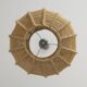 Vintage Rope Pendant Lamp / Handmade Rustic Chandelier/ Hanging Light 1970