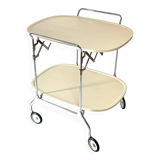 Vintage Kartell Gastone Foldable Bar Cart by Antonio Citterio, 1980s Italy
