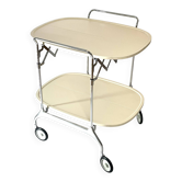 Chariot de bar pliable Vintage Kartell Gastone par Antonio Citterio, années 1980, Italie