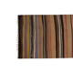 Striped Colorful Vintage Kilim Runner Rug 80 x 363 cm