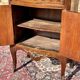 Small secretary in Marquetry of Losanges and Bronze
